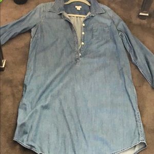 Long sleeve denim dress!